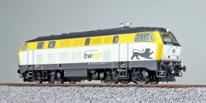 ESU 31016 - H0 - Diesellok, BR 218, DB AG Bwegt, weiß/grau, Ep. VI, Vorbildzustand um 2021, Sound + Rauch - DC